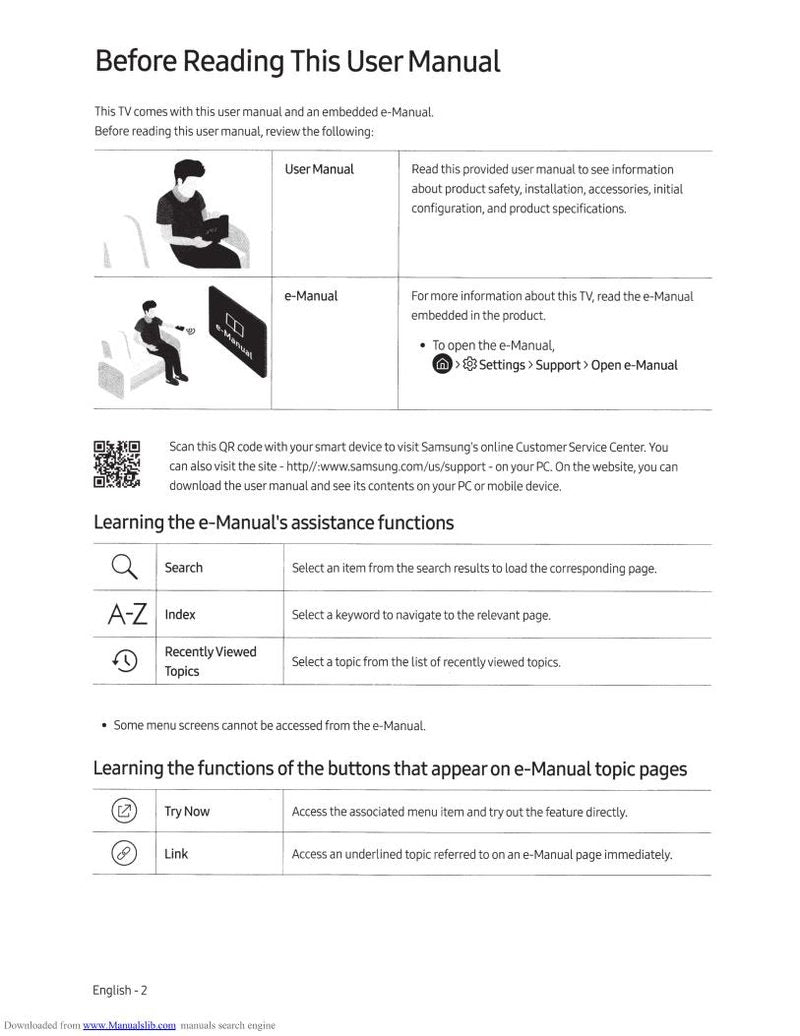 Samsung QN65Q9FNAFOM TV Operating Manual