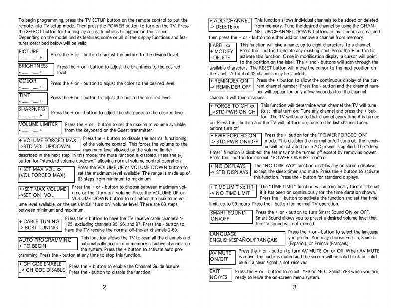 Philips 00T374AHGA01 00T374AHGA04 T374AHPH01 TV Operating Manual