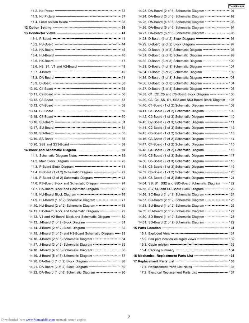 Panasonic TH50PH9UK TV Operating Manual