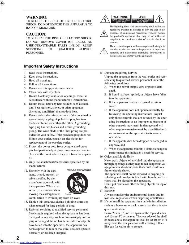 Onkyo ONKYO TXSR707 AUDIO/VIDEO RECEIVEROM Audio/Video Receiver Operating Manual