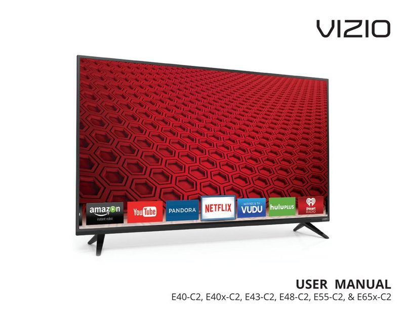 Vizio E40XC2 E43C2 E48C2 TV Operating Manual