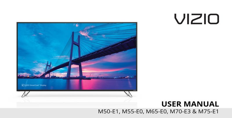 Vizio M50-E1 TV Operating Manual