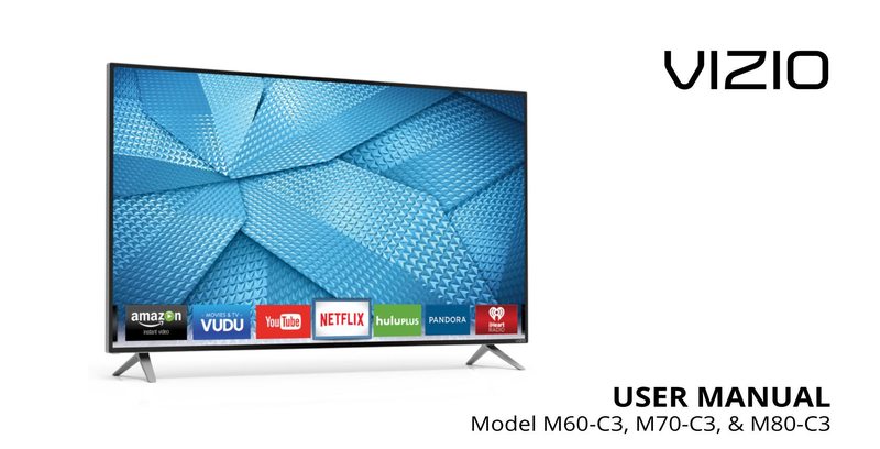 Vizio M60C3 TV Operating Manual