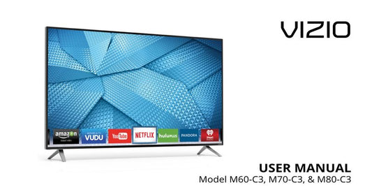 Vizio M60C3 TV Operating Manual