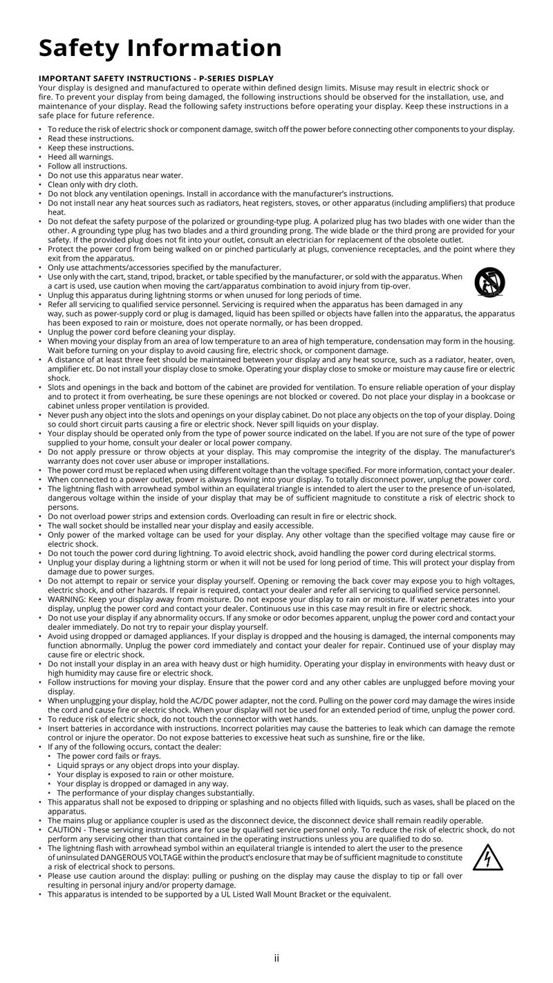 Vizio XR6M10 TV Operating Manual