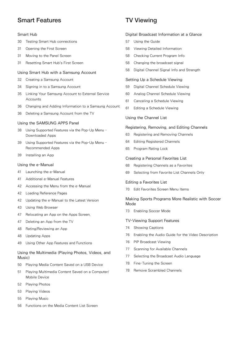 Samsung BN32J4300AF TV Operating Manual