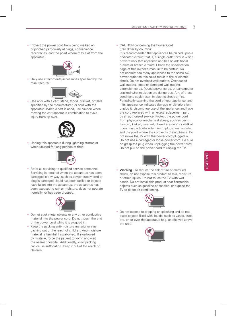 LG 55 LA 7400UD TV Operating Manual