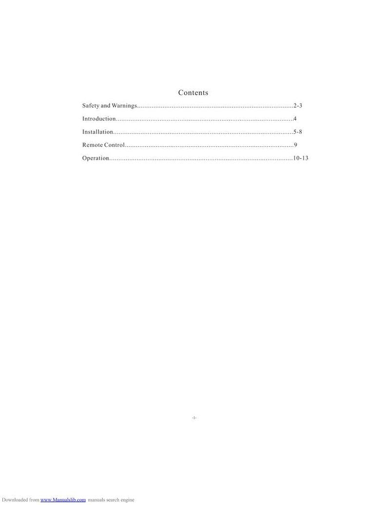 Westinghouse VR2218OM TV Operating Manual